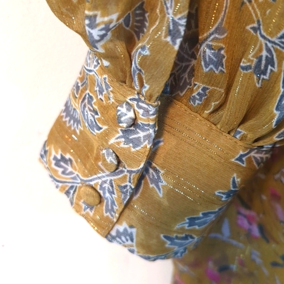 House of Harlow 1960 Olive Green Metallic Mini Dress - Picture 7 of 16